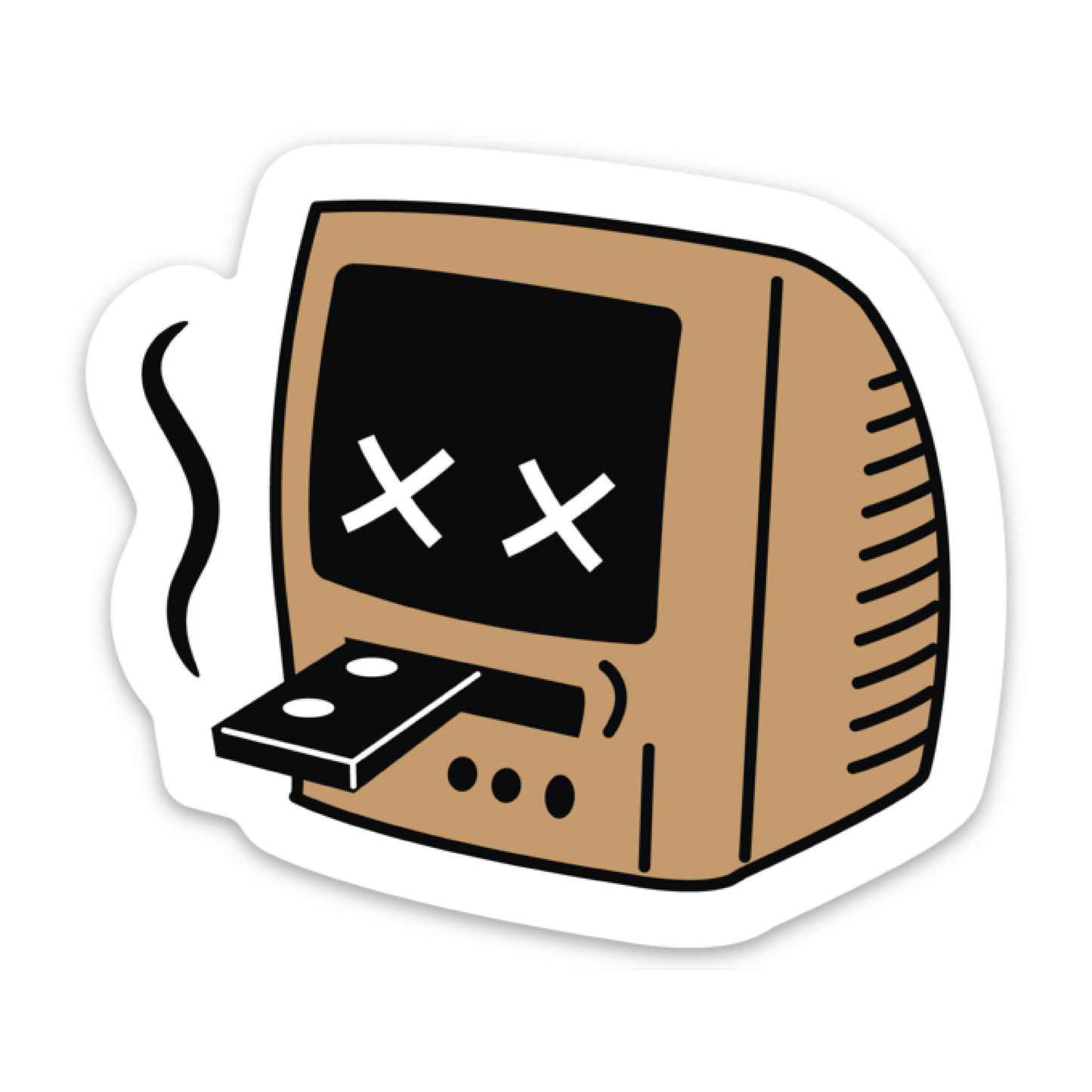 VHS TV Sticker