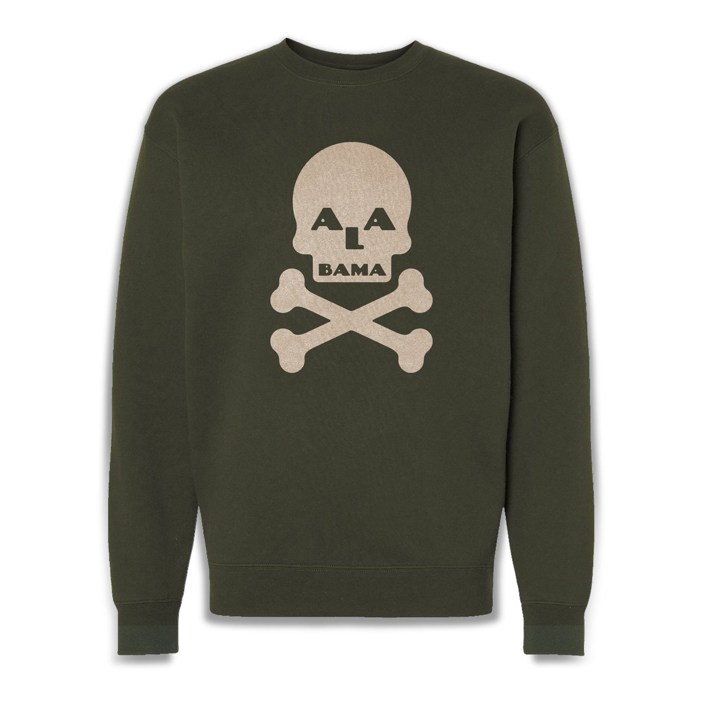 Alabama skull crewneck