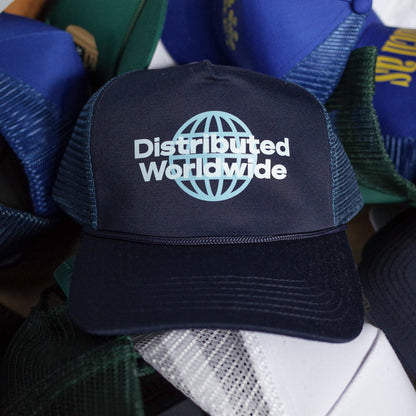 Distributed Worldwide trucker hat