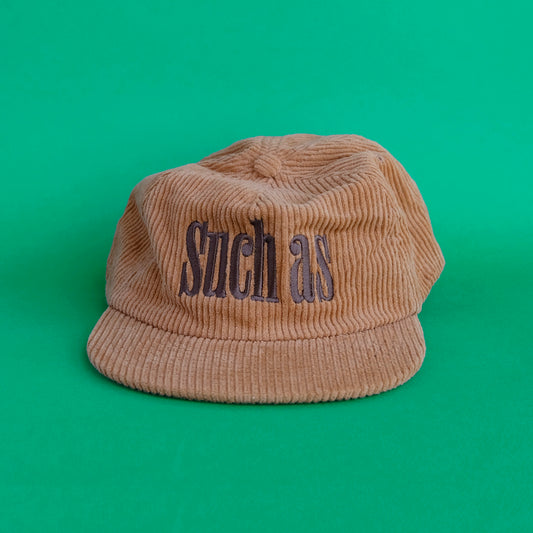 Such as corduroy hat